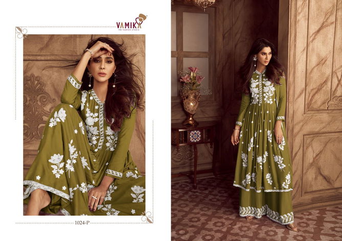 Lakhnavi Vol 4 New Color By Vamika Rayon Readymade Suits Orders In India